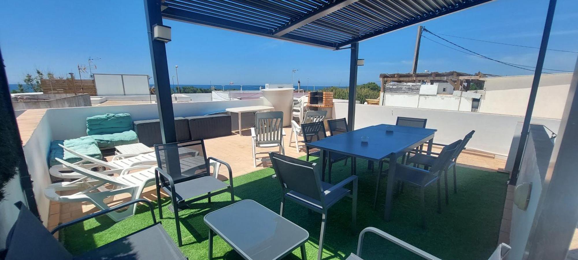 Casa Totalmente Nueva A 50 Metros De La Playa Villa El Palmar  Luaran gambar